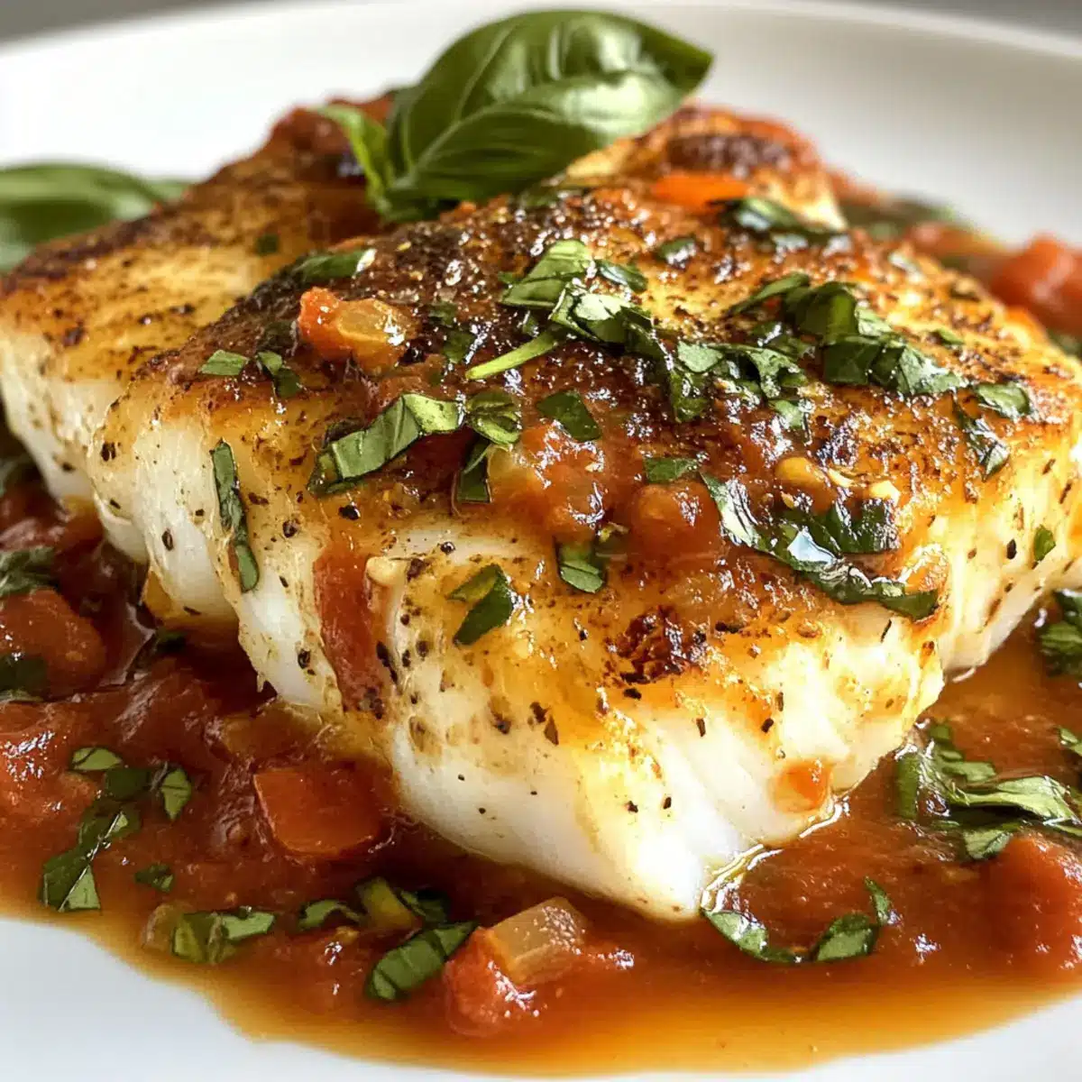 Pan-Seared Cod