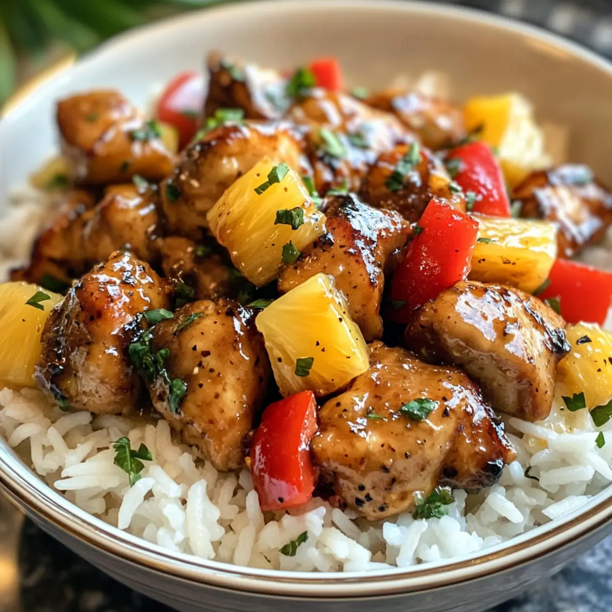 SWEET HAWAIIAN CROCK POT CHICKEN