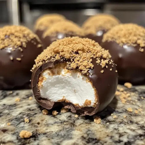 S’mores Marshmallow Truffles