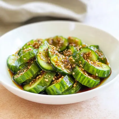 Asian Cucumber Salad TikTok