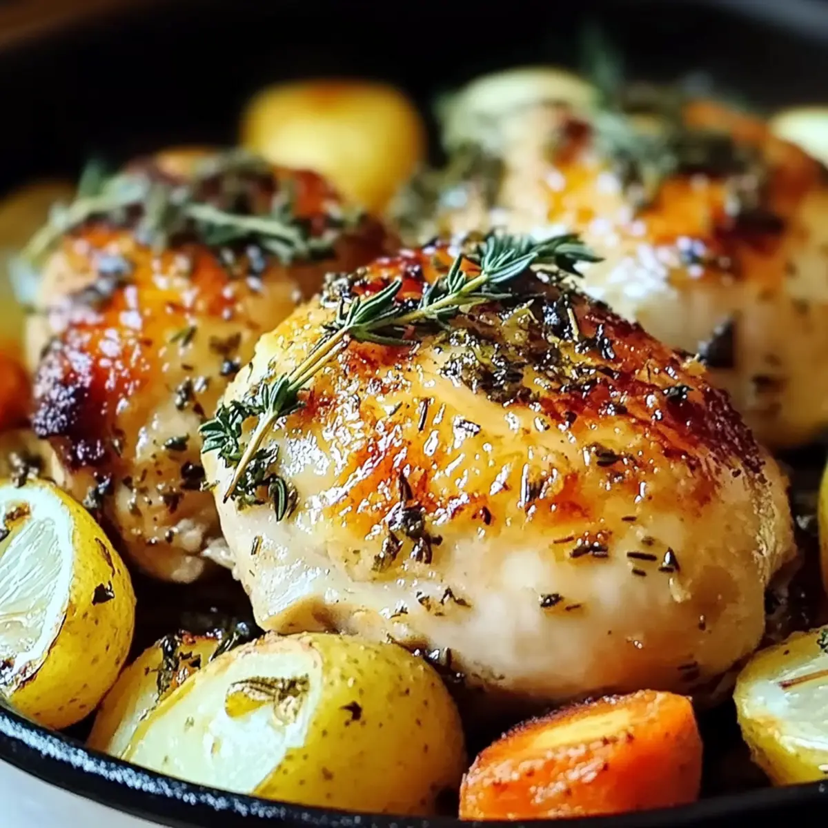 Easter Herb-Roasted Lemon Chicken