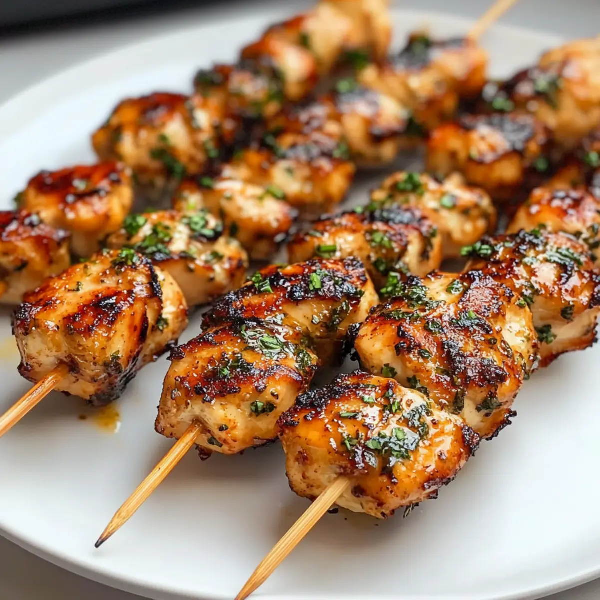 Air Fryer Chicken Skewers