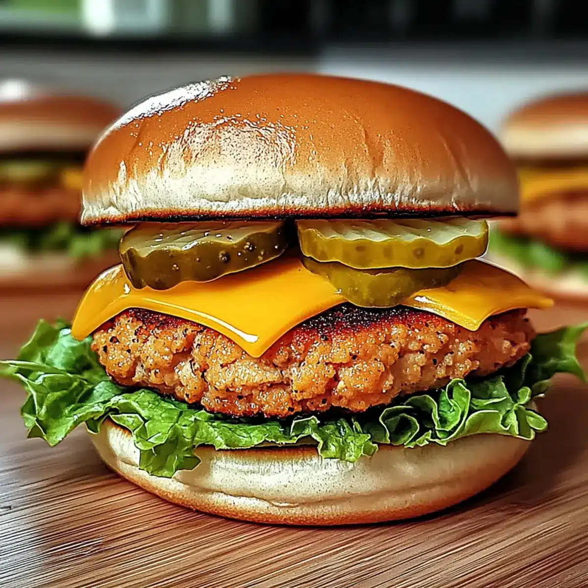 Savory Ground Chicken Smash Burgers
