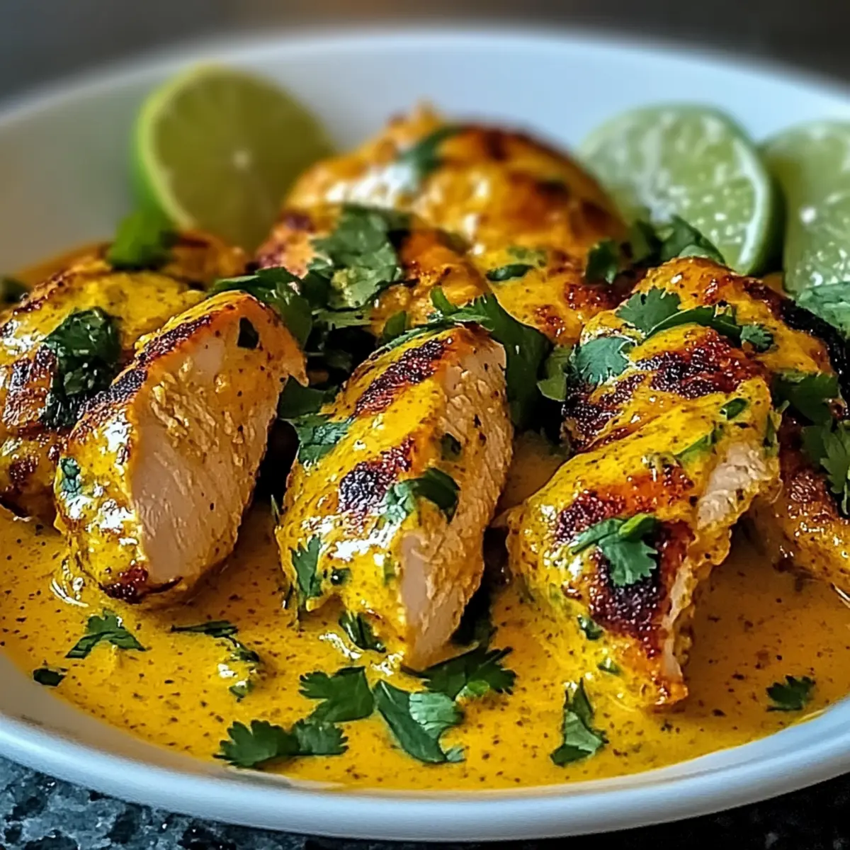 Spicy Brazilian Coconut Chicken