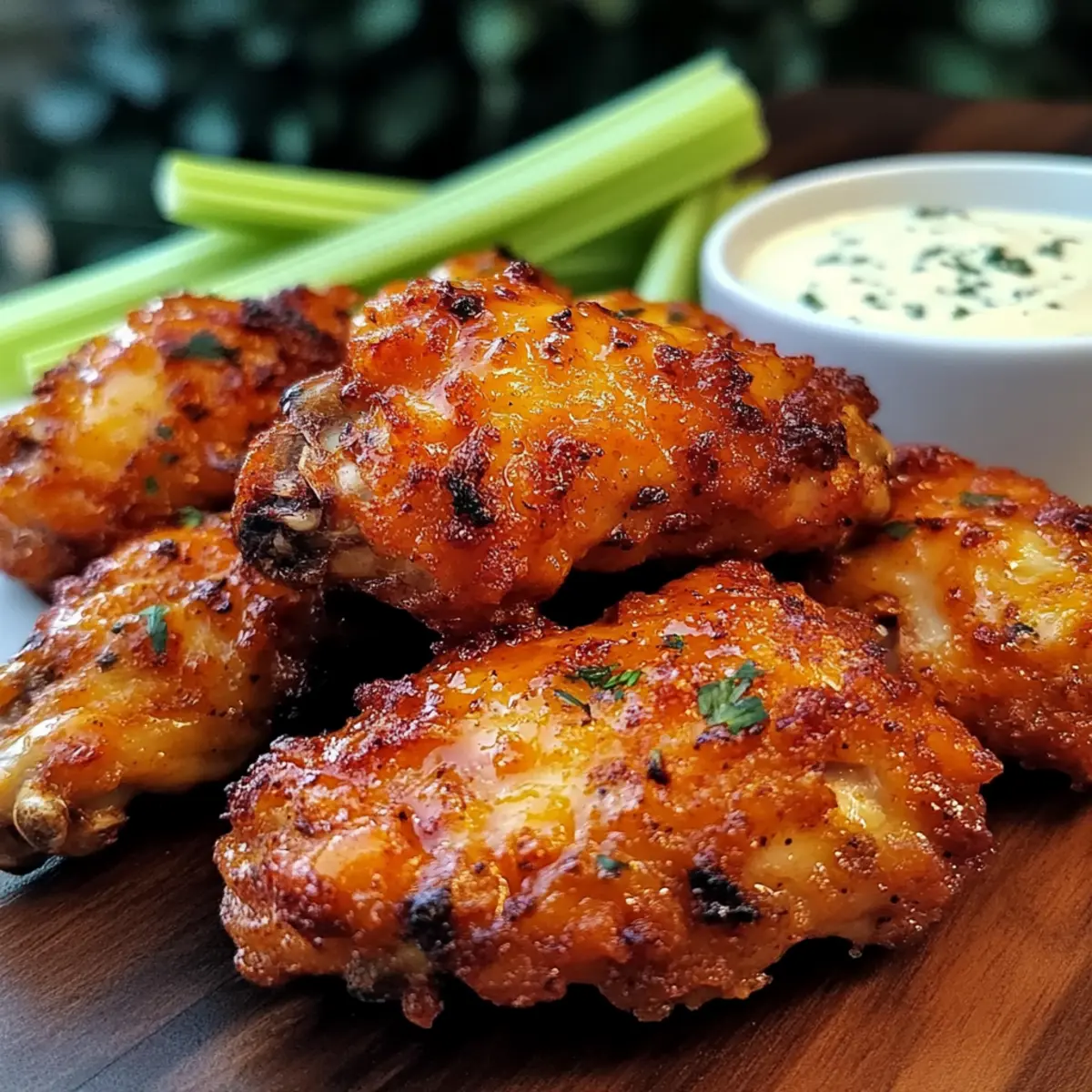 Crispy Air Fryer Chicken Wings