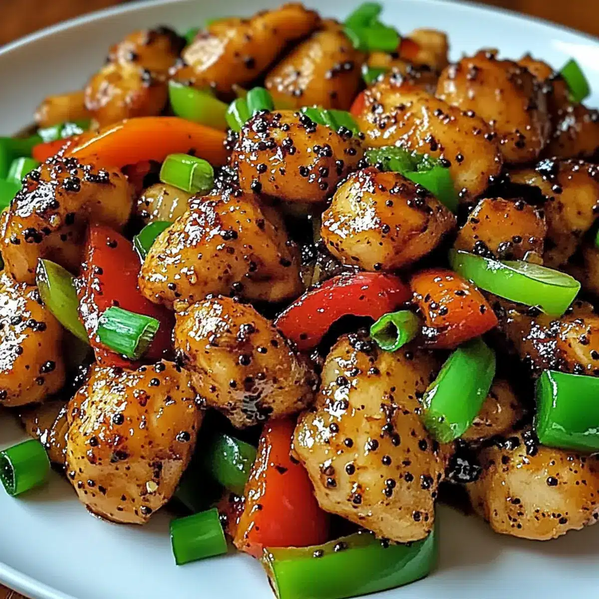 Black Pepper Chicken