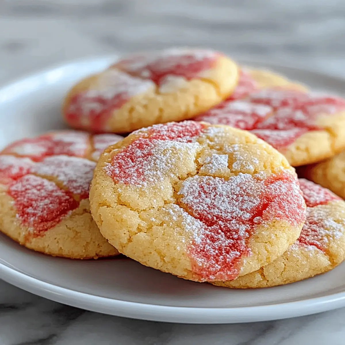 Strawberry Lemonade Cookies