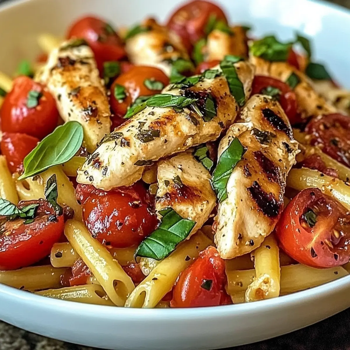 Bruschetta Chicken Pasta