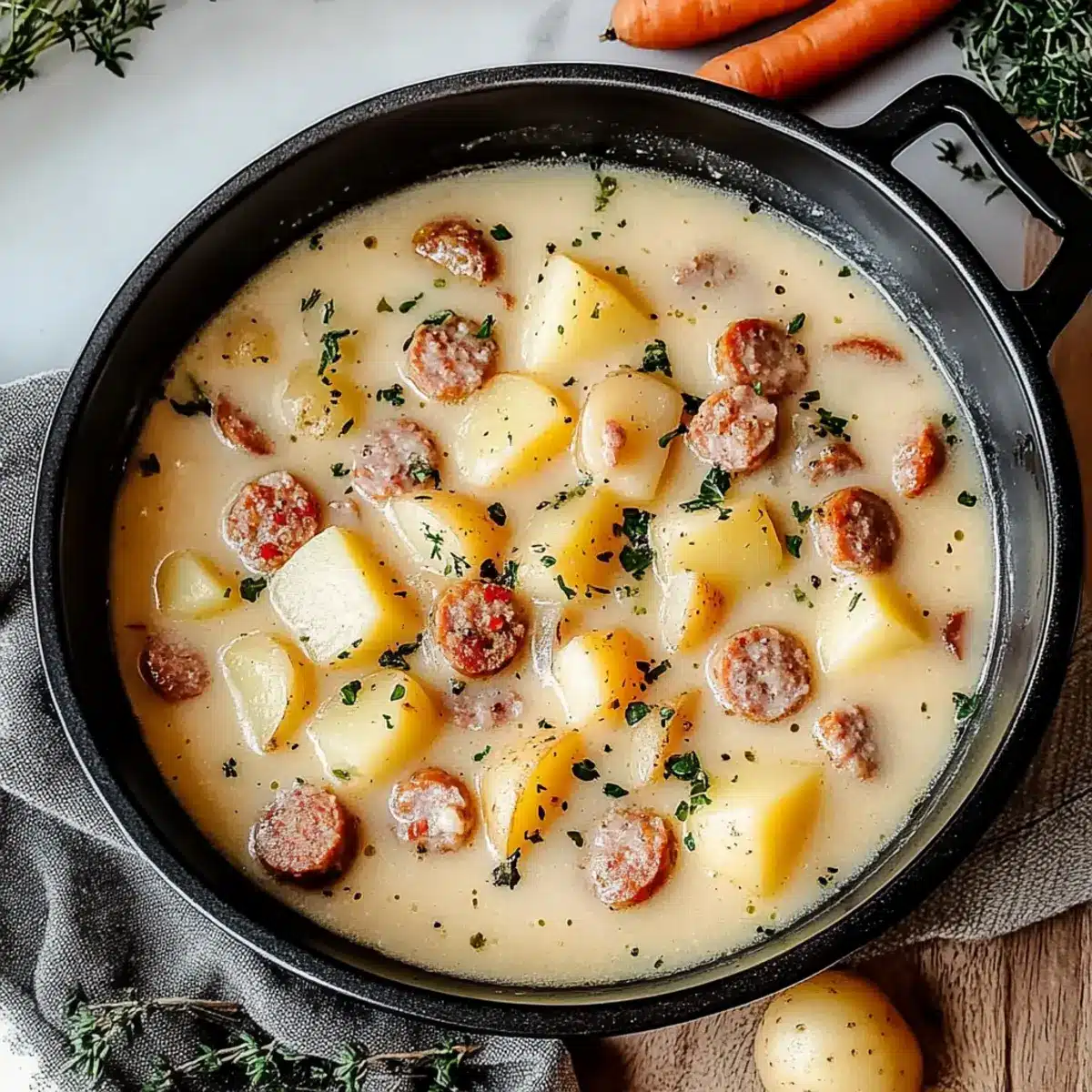 Potato and Sausage Chowder