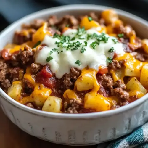 Slow Cooker Cowboy Casserole