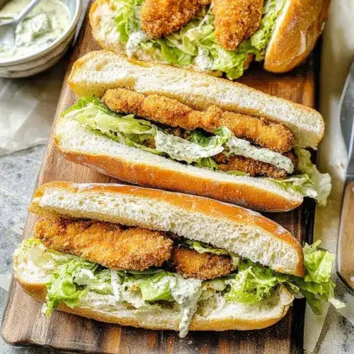 Chicken Caesar Sandwiches