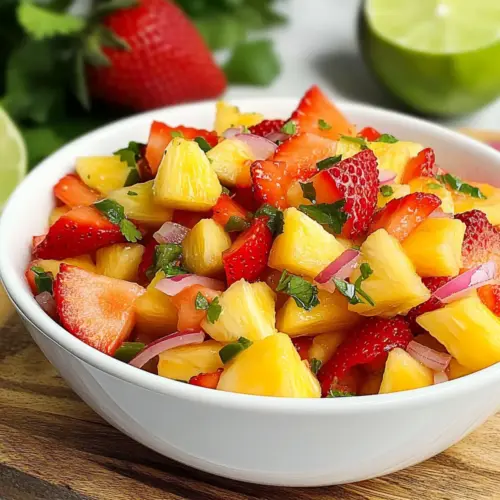 Strawberry Pineapple Salsa