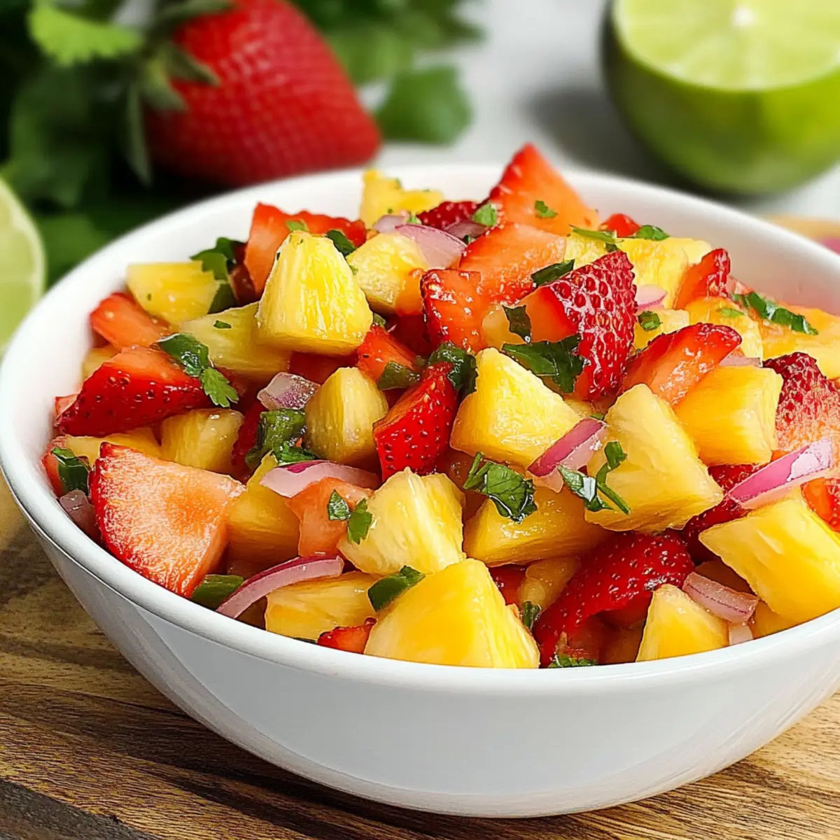 Strawberry Pineapple Salsa