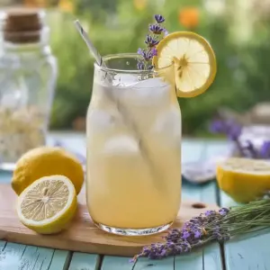 Coconut Lavender Lemonade Mocktail