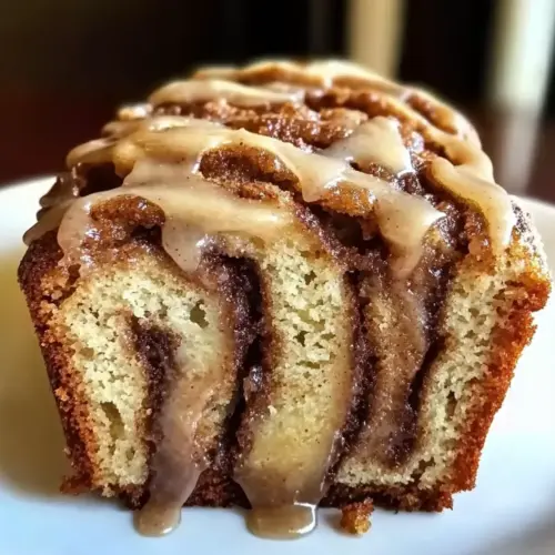 Cinnamon Roll Banana Bread