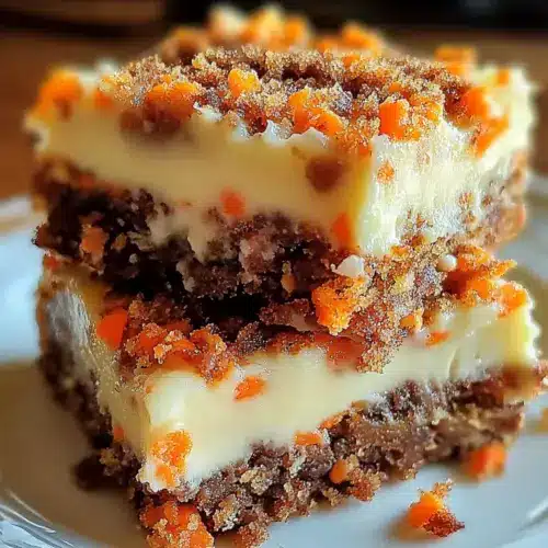 Carrot Cake Cream Cheese Bars