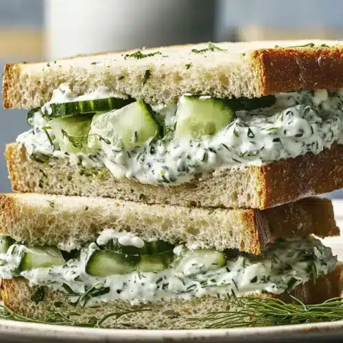 Cucumber Salad Sandwiches