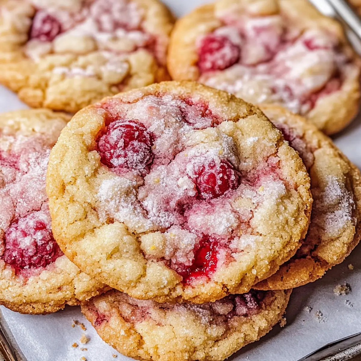 Raspberry Lemonade Cookies