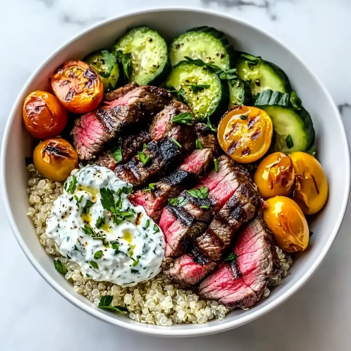 Mediterranean Steak Bowl