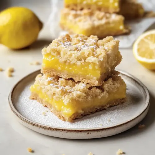 Lemon Crumb Bars