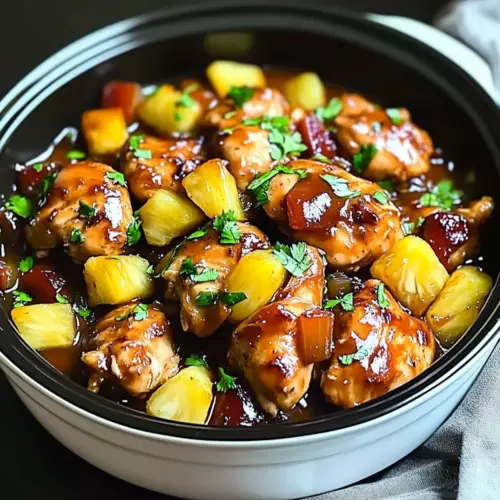 Sweet Hawaiian Crockpot Chicken