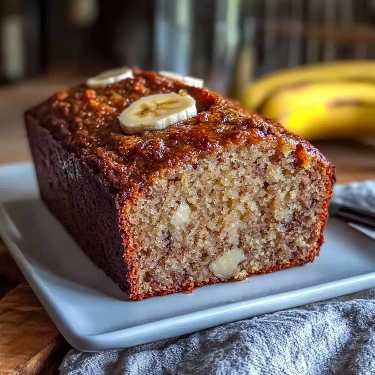 Super Moist Banana Bread