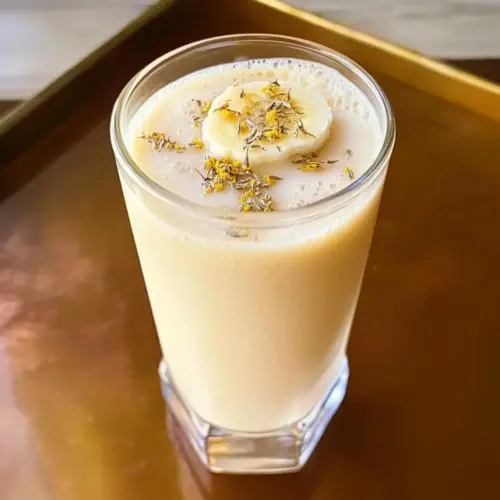 Banana Chamomile Tea Smoothie
