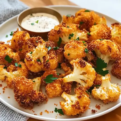 Crispy Baked Cauliflower