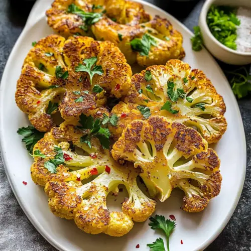 Roasted Cauliflower Steaks