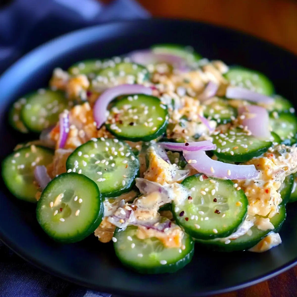 Cucumber Edamame Salad