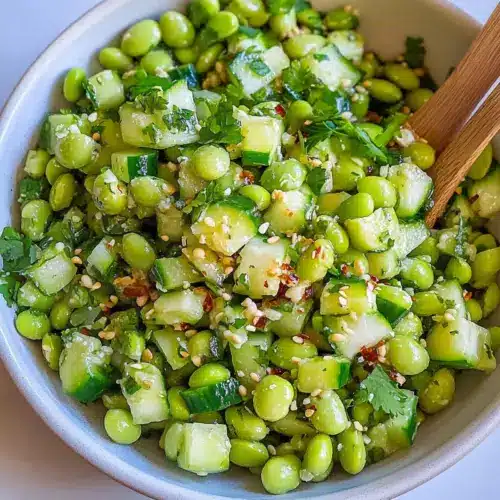 Cucumber Edamame Salad
