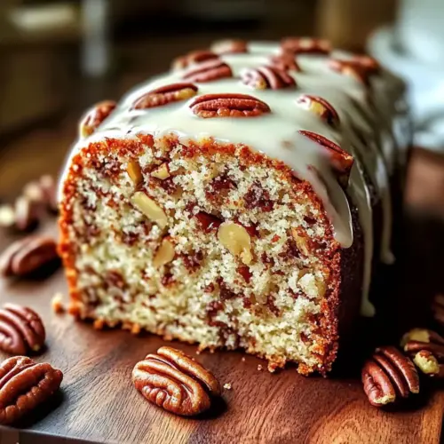 Butter Pecan Cake Loaf