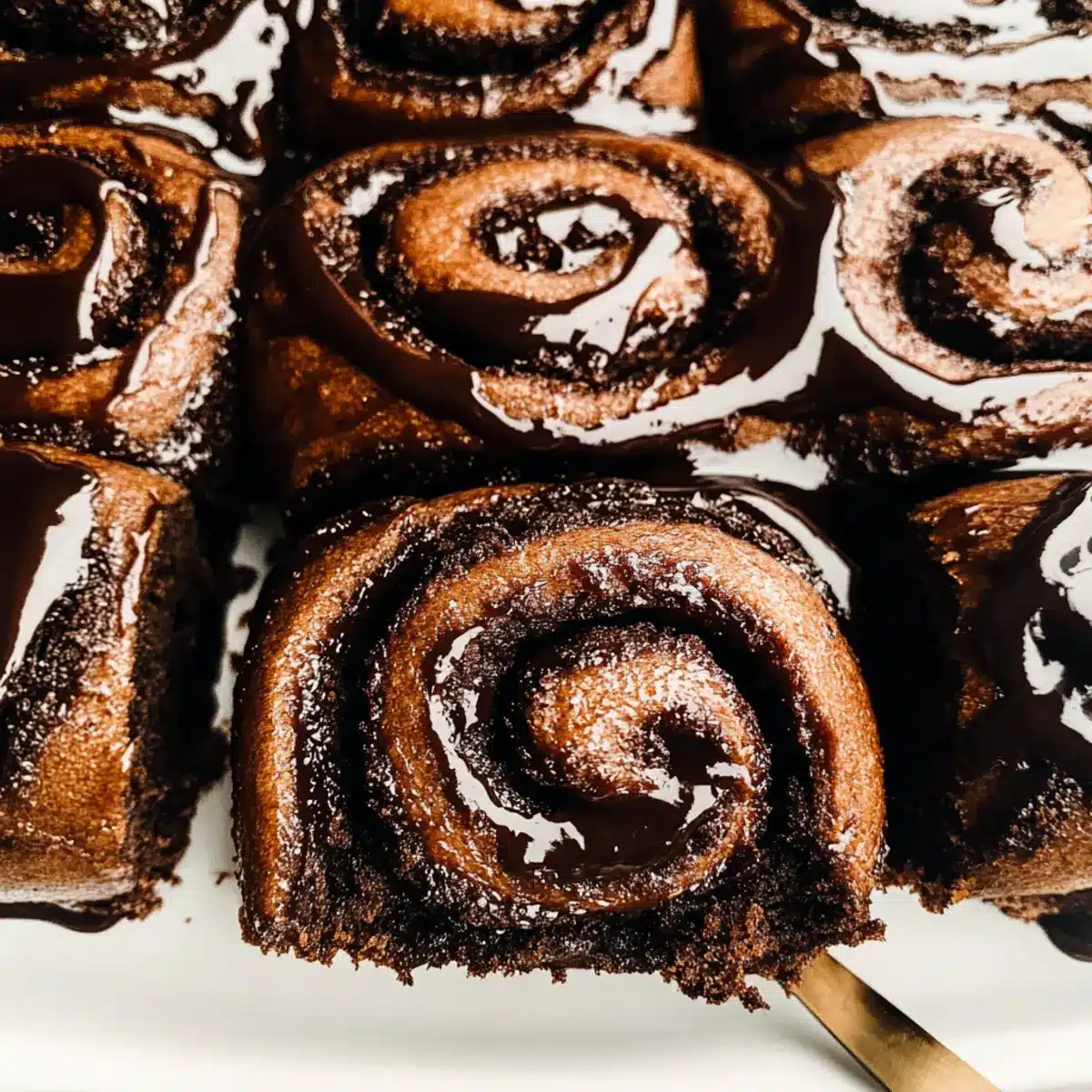 Chocolate Cinnamon Rolls