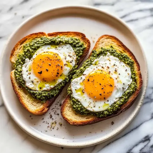 Easy Pesto Eggs