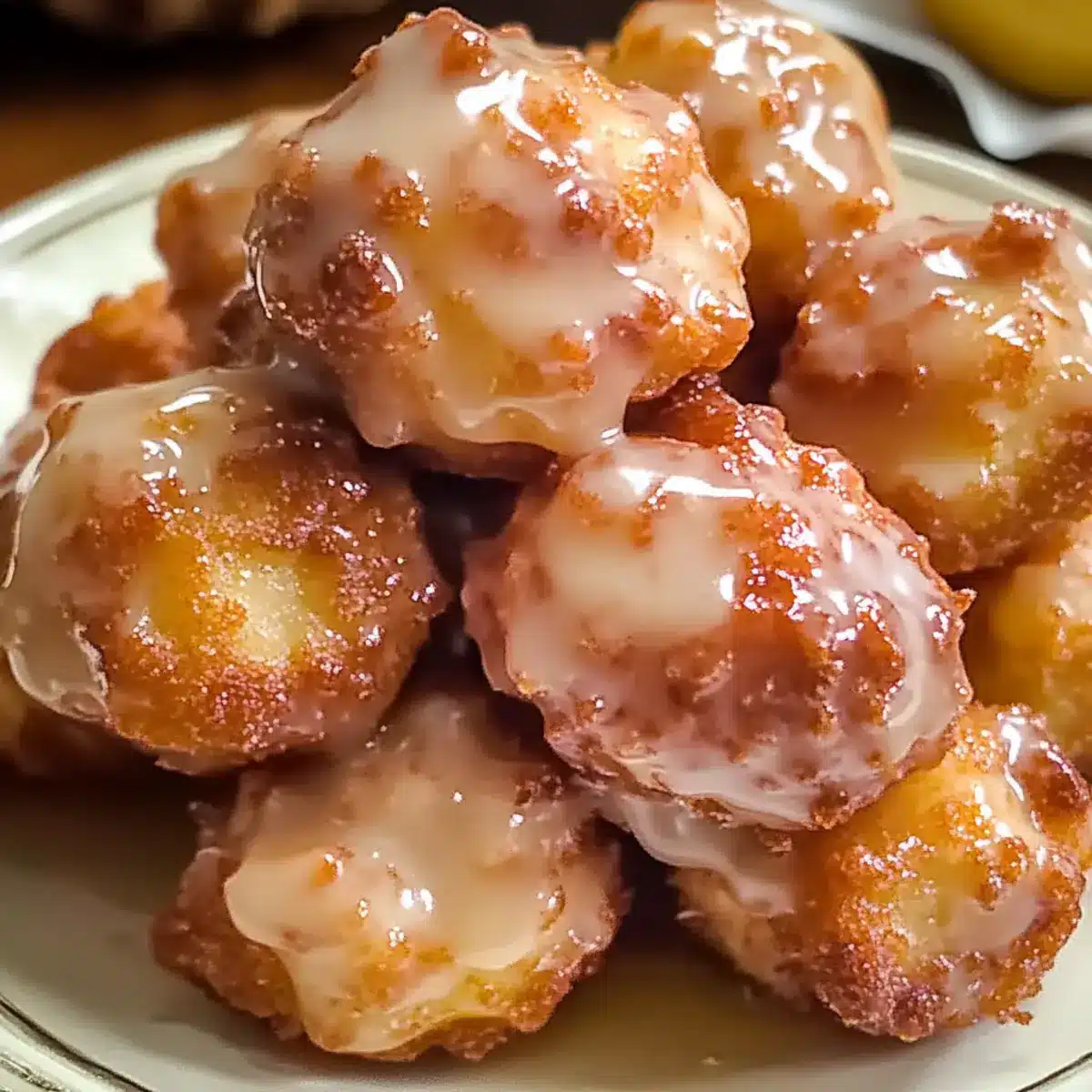 Apple Fritter Bites