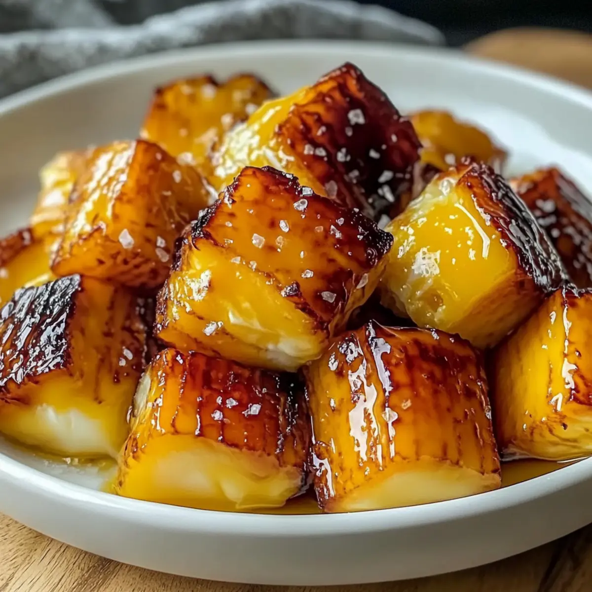 Air Fryer Caramelized Pineapple