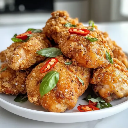 Air Fryer Salt and Pepper Chicken