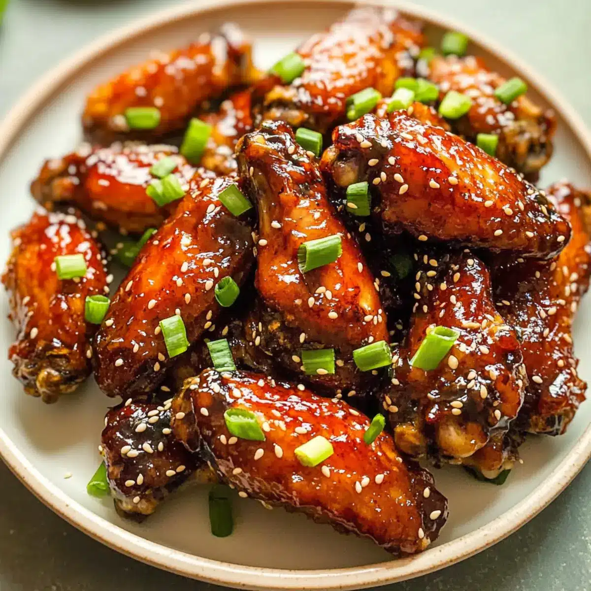 Asian Air Fryer Chicken Wings