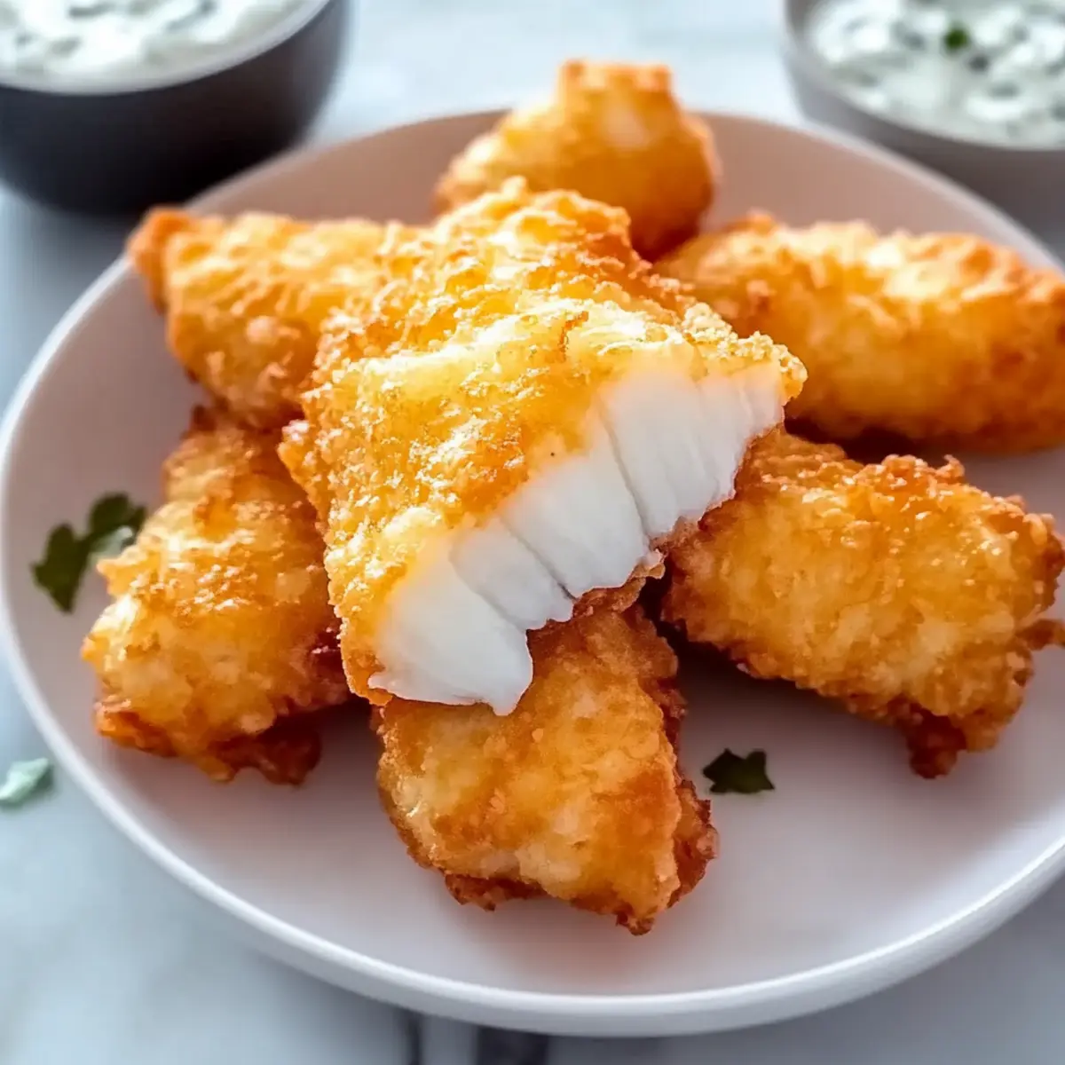 Beer Battered Halibut