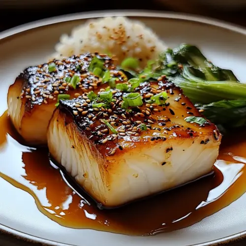 Nobu’s Miso-Marinated Black Cod