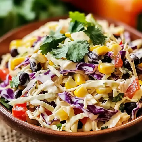 Zesty Mexican Coleslaw