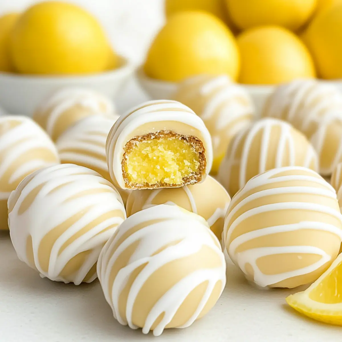Lemon Oreo Truffles