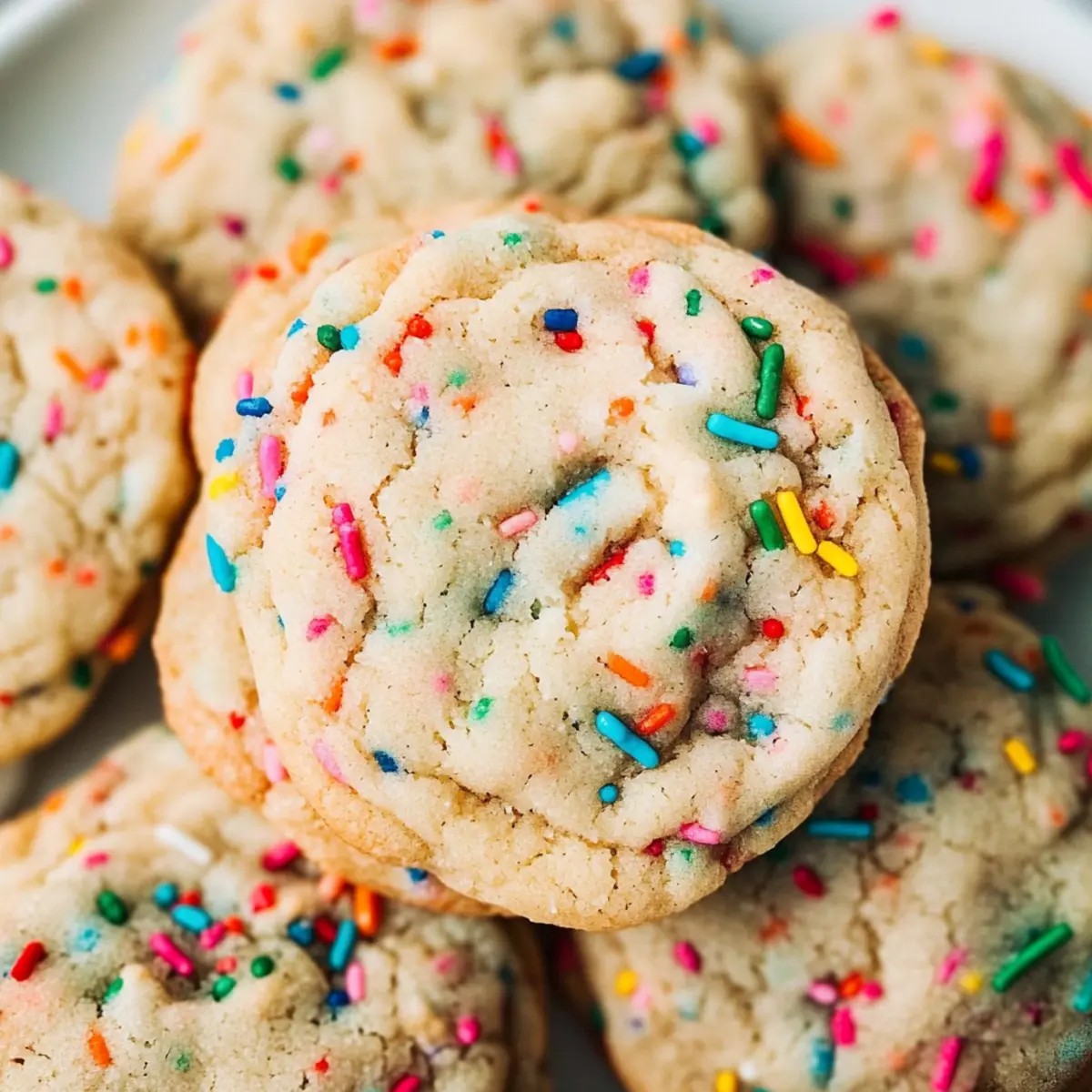 Soft Funfetti Cookies