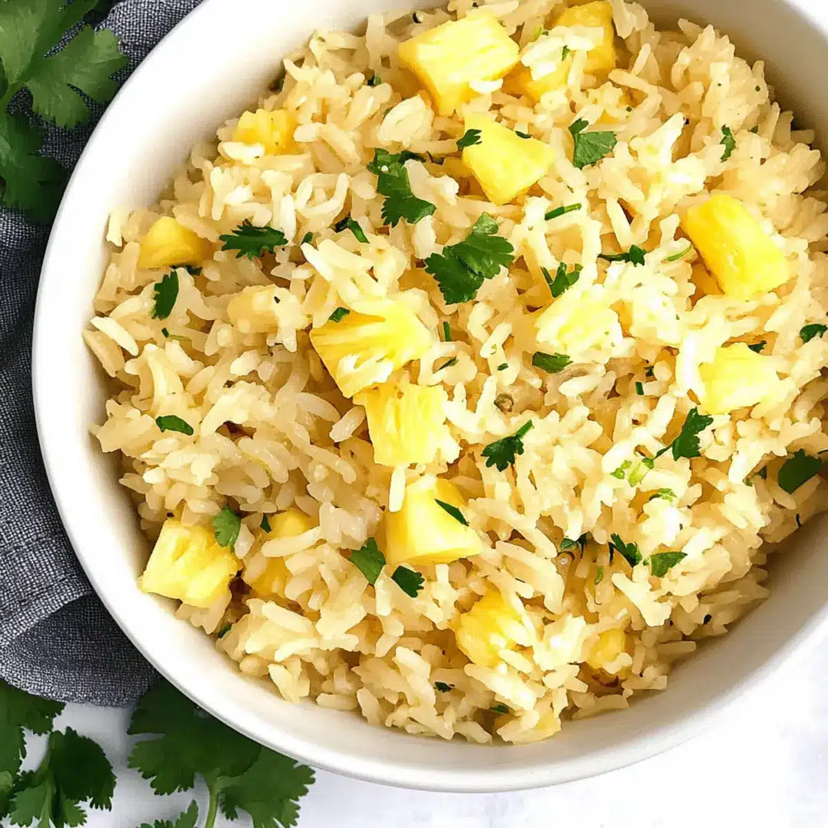 Pineapple Lime Rice Recipe