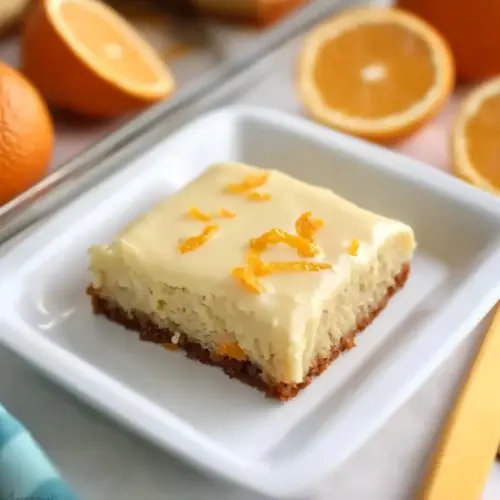 Blonde Orange Brownies