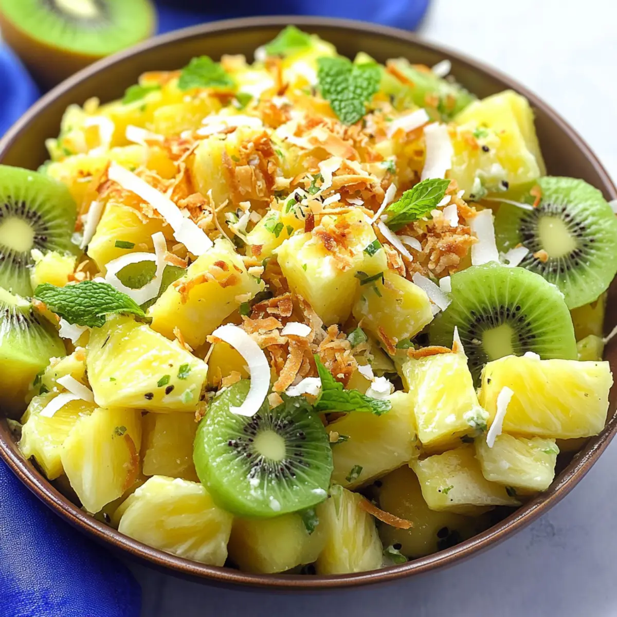 Pineapple Kiwi Salad