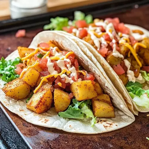 Spicy Potato Soft Taco