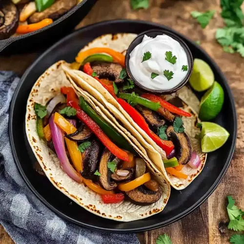 Portobello Vegan Fajitas