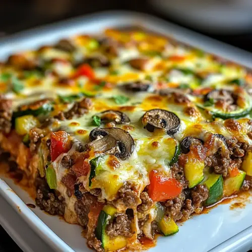 Zucchini Pizza Casserole