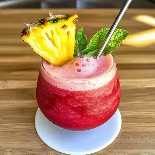 Hibiscus Tea Pineapple Smoothie